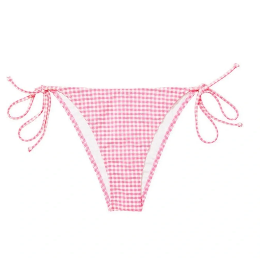 VICTORIA'S SECRET SWIM
Gingham Brazilian String Bikini Bottom - Picture 3 of 3